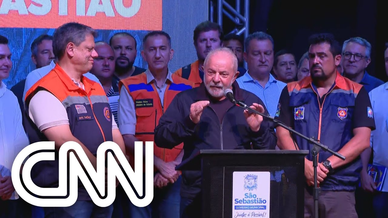 “Vamos fazer parcerias para recuperar os estragos”, diz Lula em visita a São Sebastião | VISÃO CNN