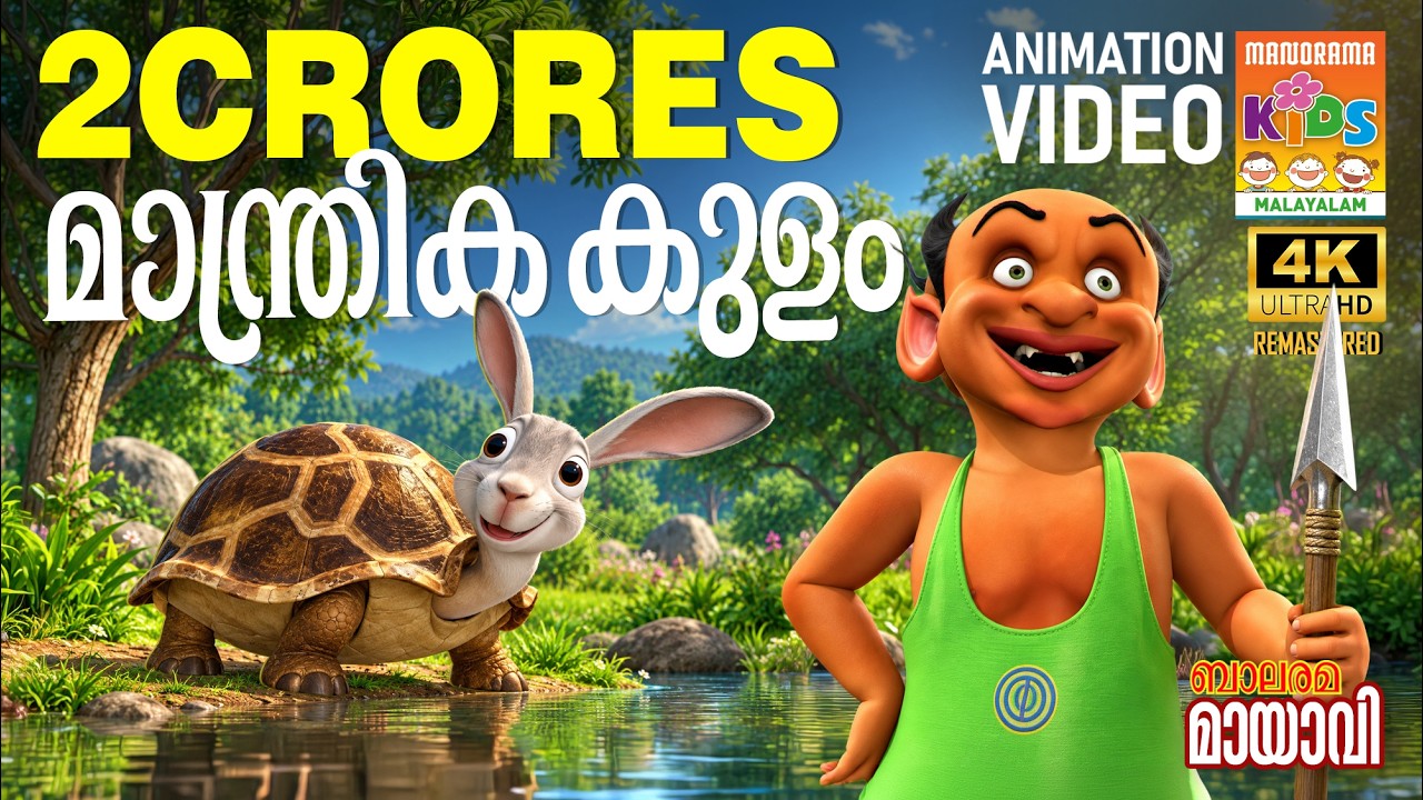 Manthrika Kulam | മാന്ത്രിക കുളം | Mayavi & Luttappi | Balarama Animation Story | മായാവി കഥകൾ