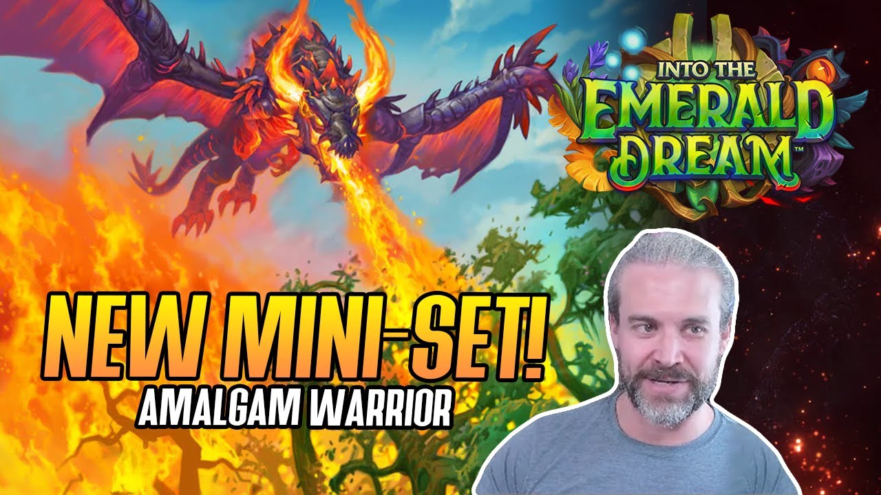 (Hearthstone) New Mini-Set: Embers of the World Tree! Amalgam Warrior