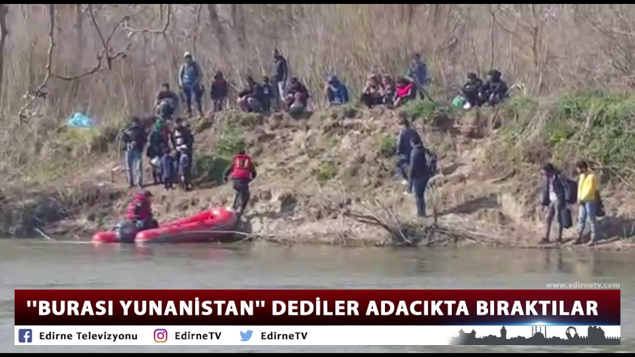 ''BURASI YUNANİSTAN'' DEDİLER ADACIKTA BIRAKTILAR