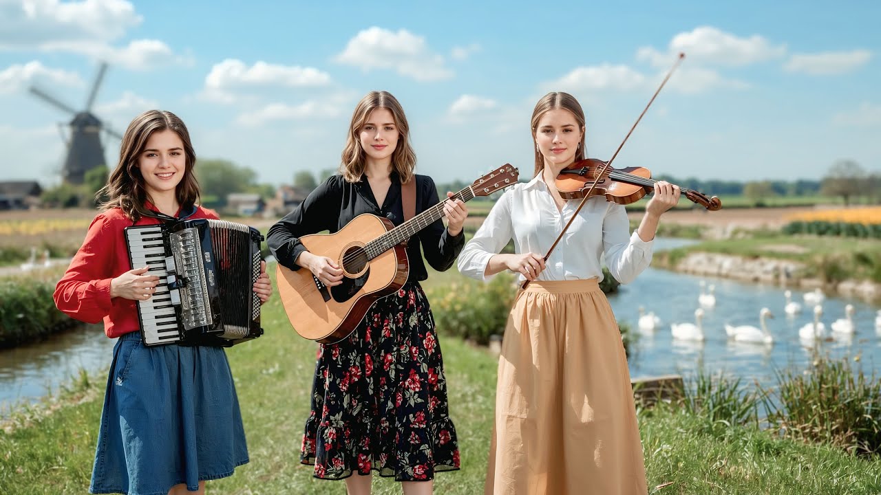 САМОЕ ДУШЕВНОЕ СОЧЕТАНИЕ!! Фламенко, аккордеон и скрипка в музыке, трогающей душу.