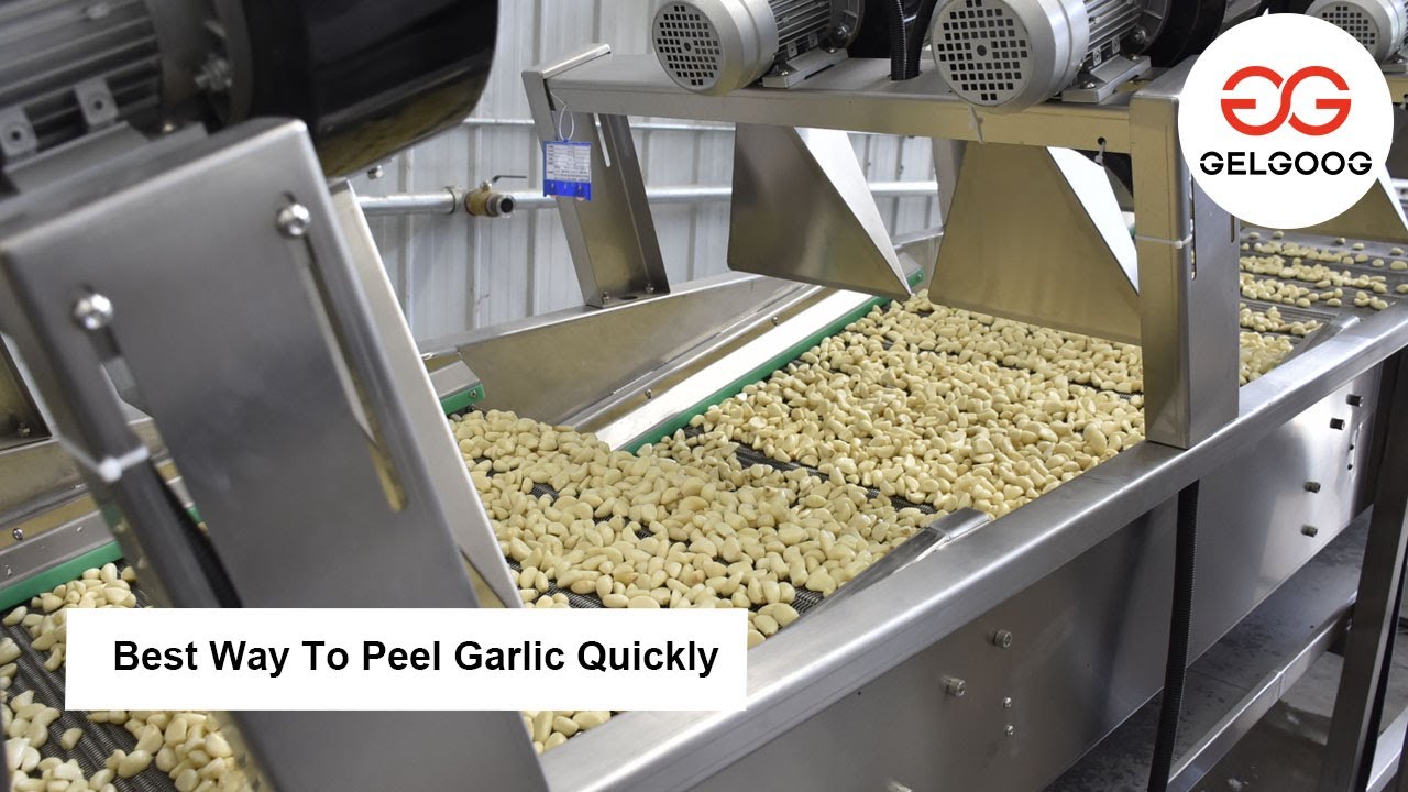 Garlic Peeling Grading Packing Production Line, Garlic Peeler Machine
