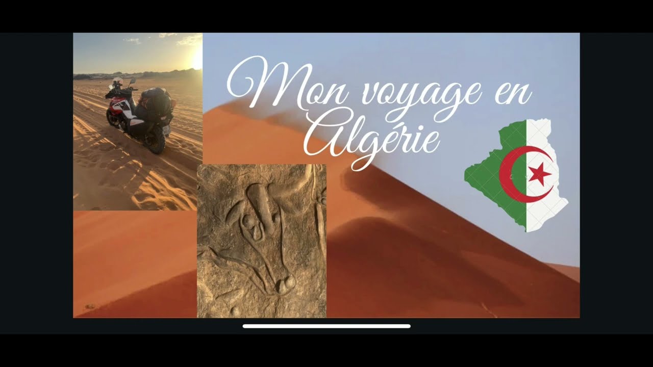Road trip moto Algerie Sahara