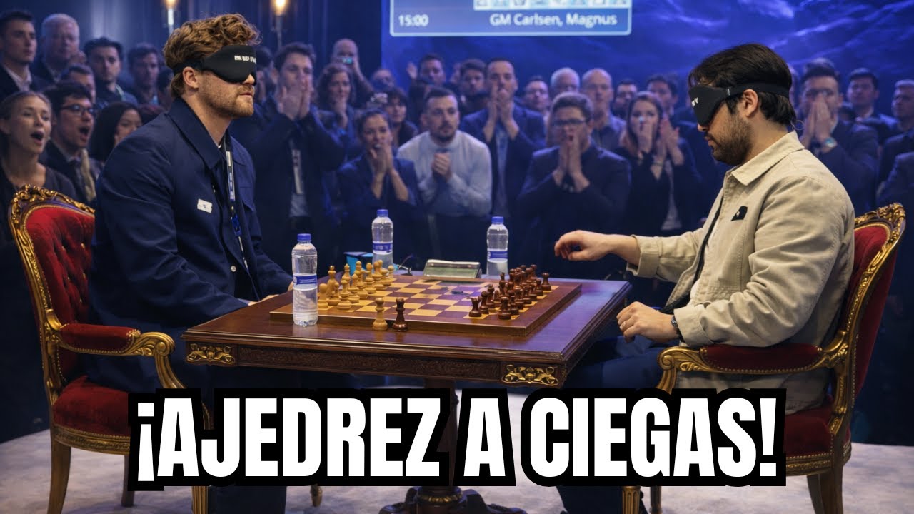 ¡JUEGAN CON LOS OJOS VENDADOS! 😱: Carlsen vs Nakamura (Barcelona 2026)