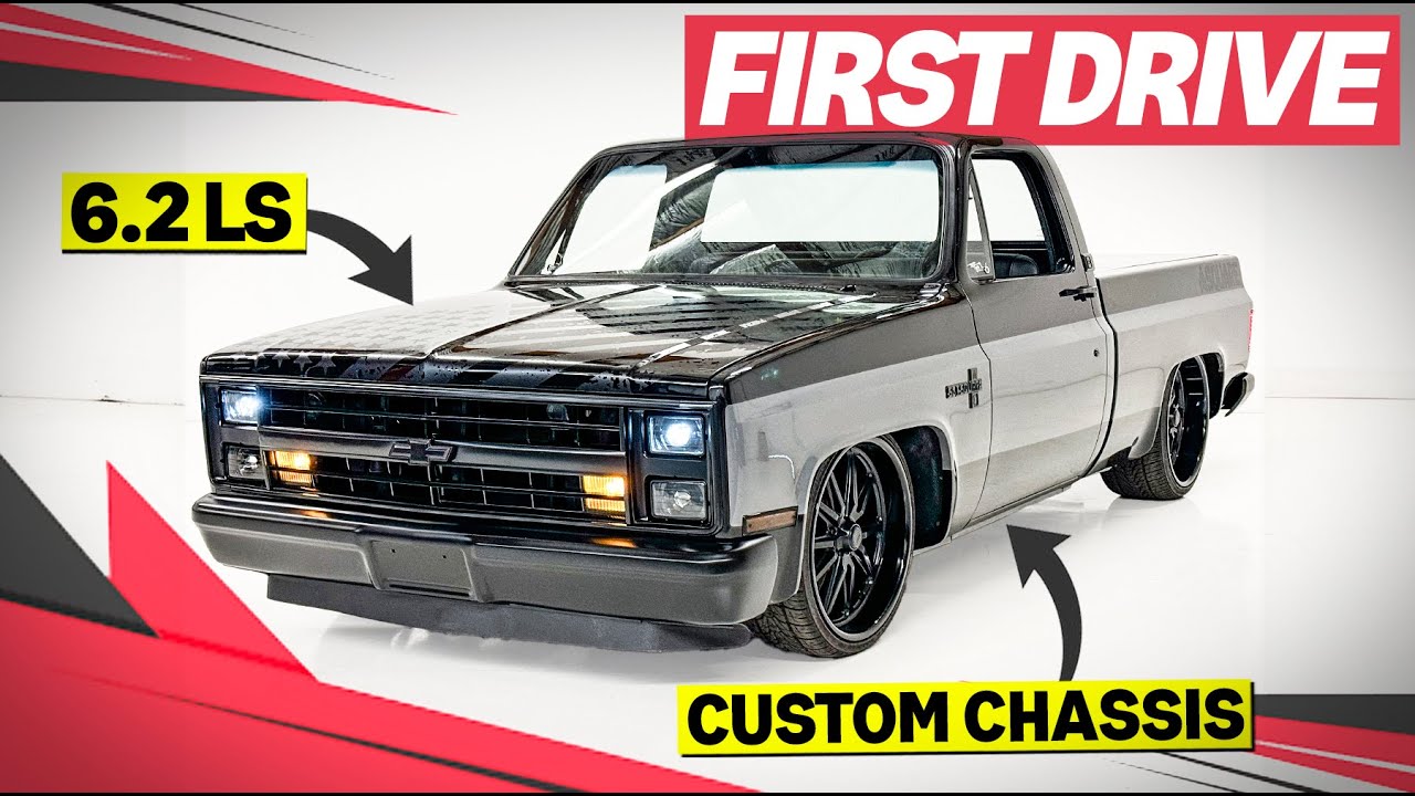 FIRST DRIVE of our 6.2 LS Powered Squarebody!