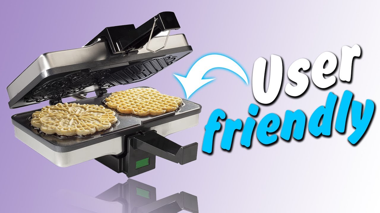 TOP 6 Best Electric Pizzelle Iron 2025