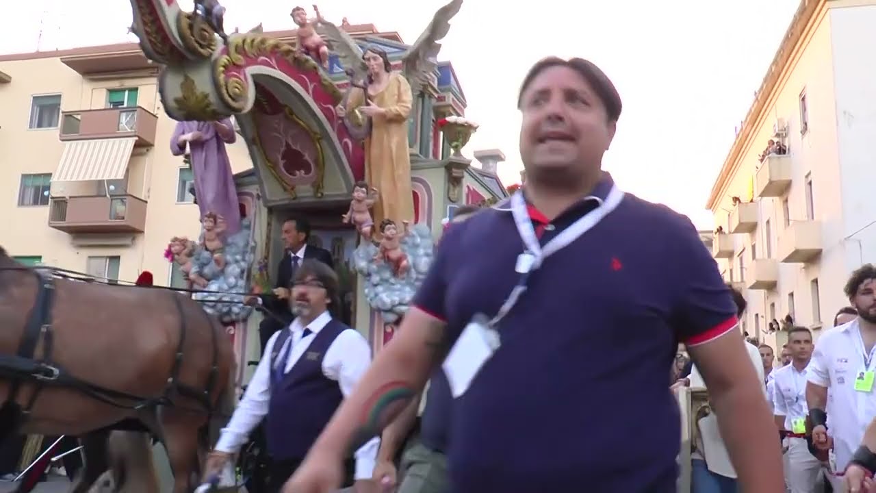 Festa della Bruna, l'auriga Dino Chiefa