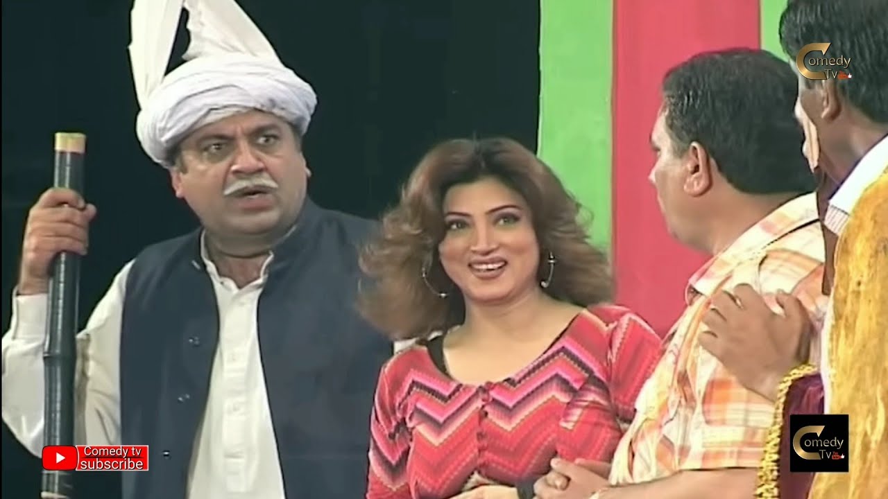 ( Roti kohl dayo) nasir chinyoti zafri Khan and hina Shaheen best comedy clip (comedy tv)