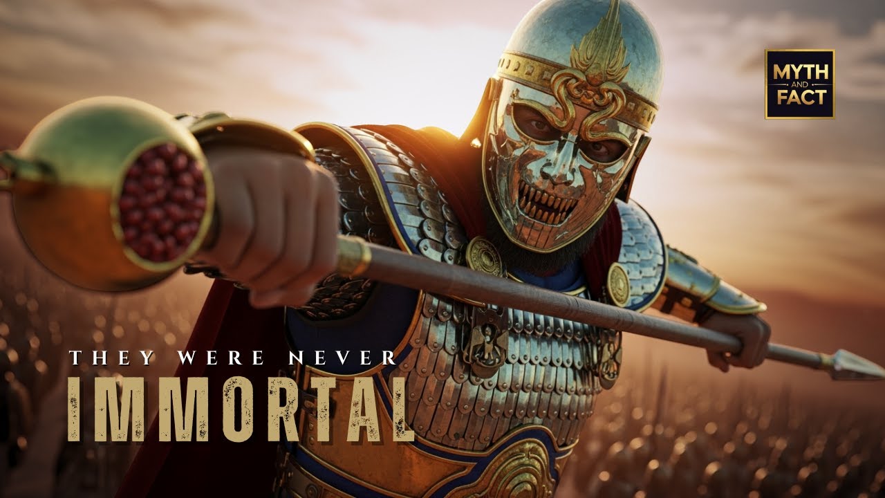 The Immortals of Persia: The Brutal Lie Behind History’s Most “Eternal” Army
