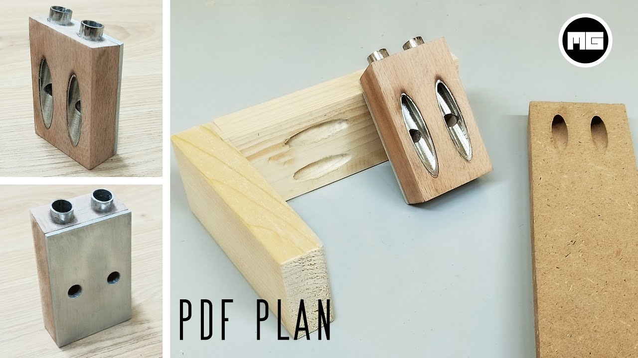 Ручной инструмент для скрытого отверстия // Pocket Hole Jig
