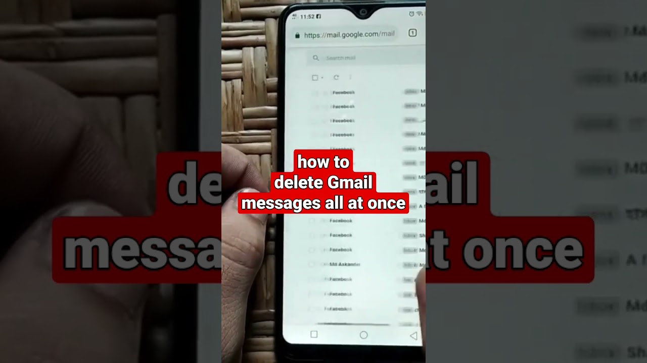 how to delete Gmail messages all at once. #gmail #email  #newvideo  #indianarmy