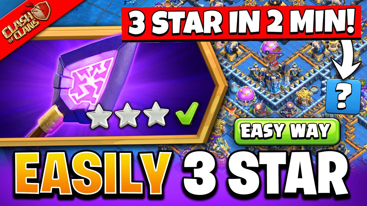 How to Easily 3 Star Anime Anarchy Challenge in Clash of Clans | Coc New Event Attack