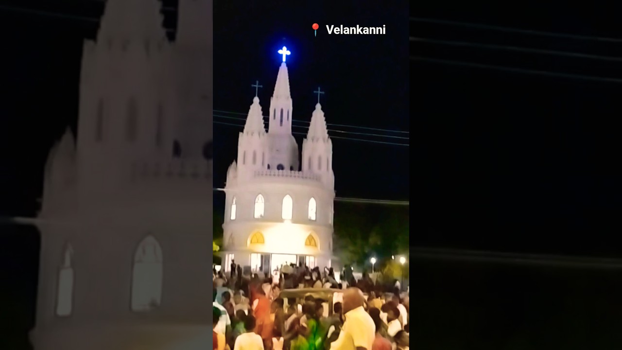 Velankanni ❤️ #church #india #velankanni #pilgrimage #catholic #viral #rush#travel #holyplace #peace