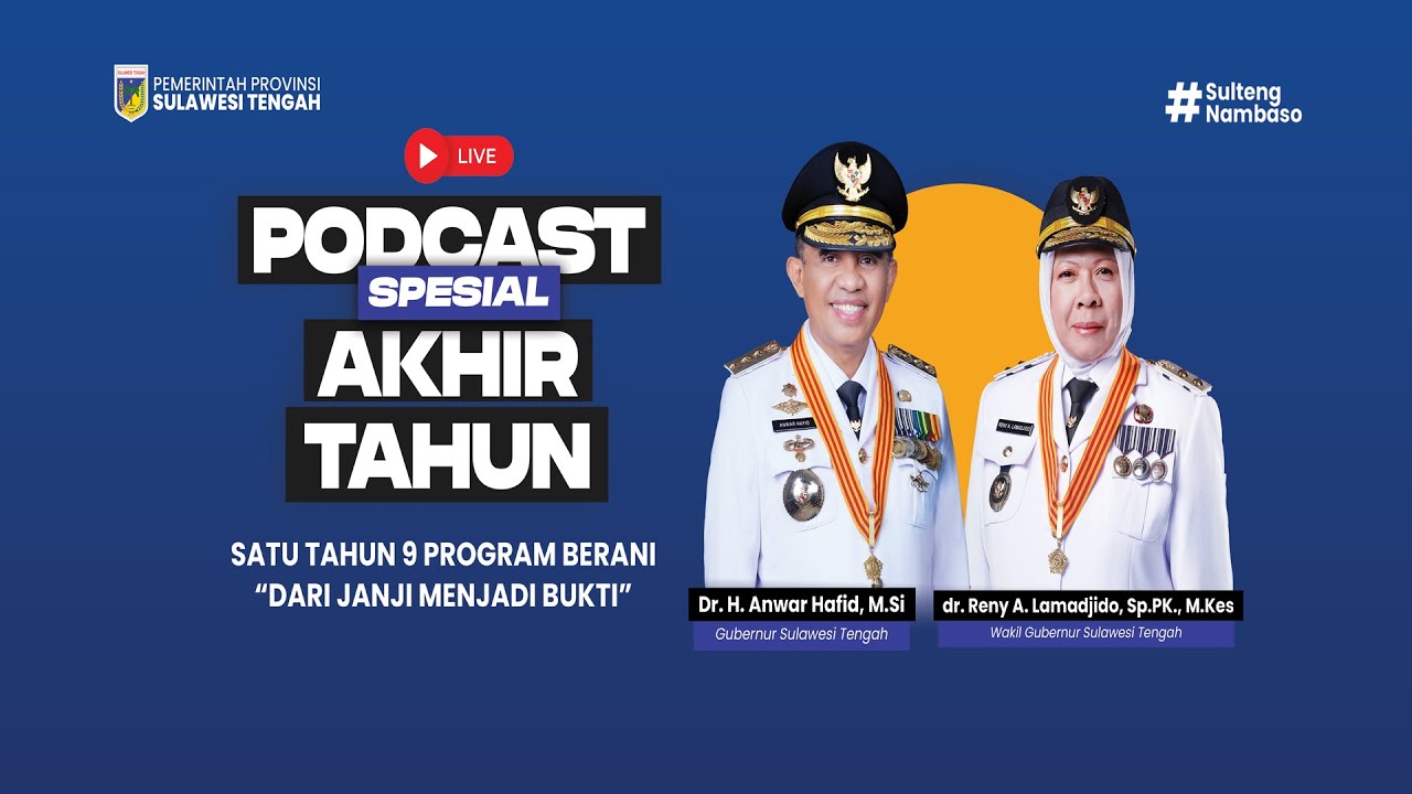 Live Podcast Akhir Tahun :  Satu Tahun 9 Program BERANI “ Dari Janji Menjadi Bukti” #2