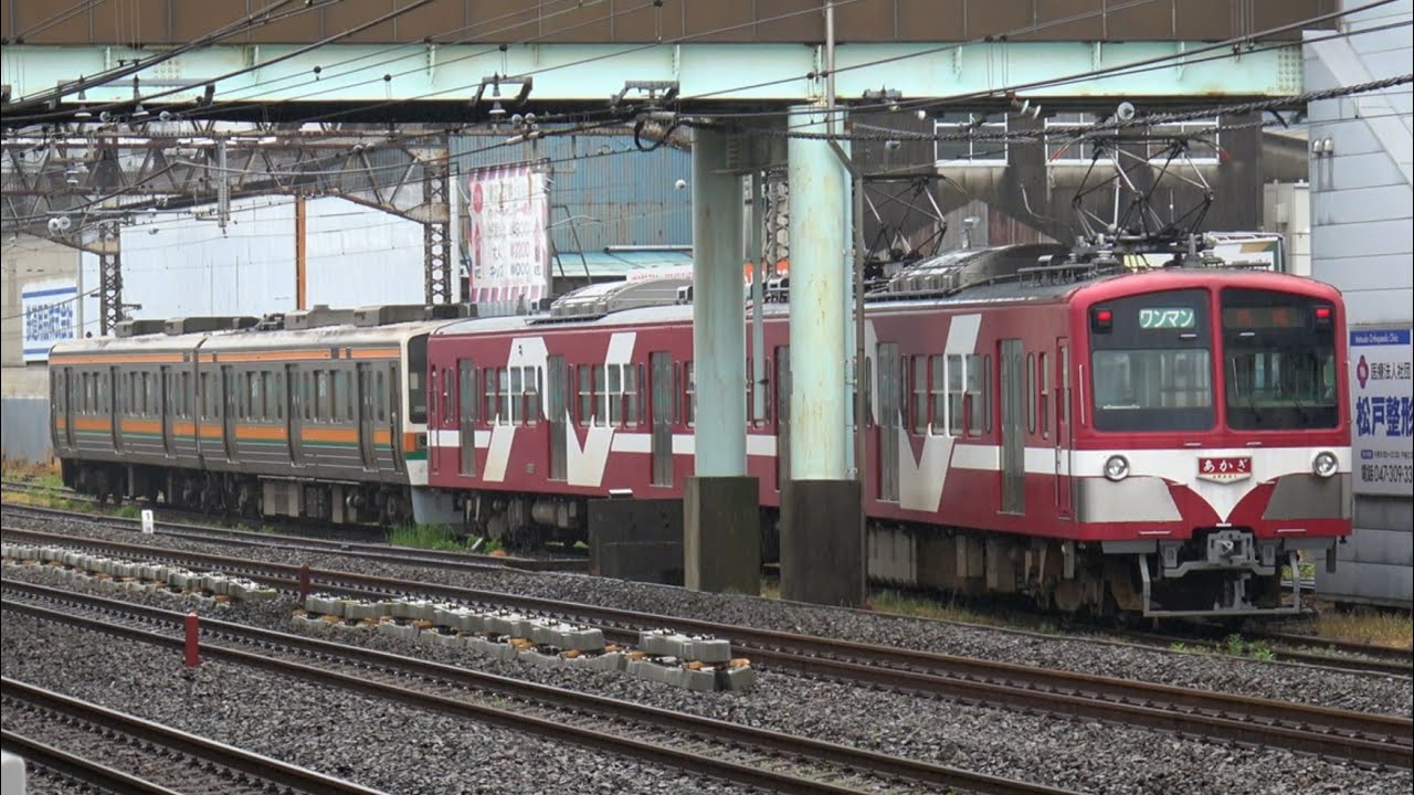 #040【流鉄】元JR東海 211系 GG8編成  甲種輸送 ／ JR東海211系が馬橋へ！ 流鉄5103F 