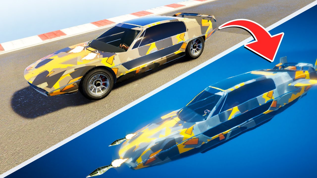 BUYING THE NEW SUBMARINE CAR