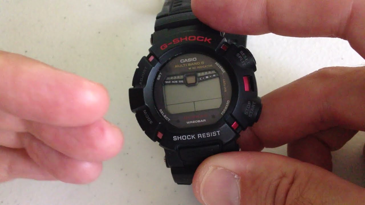 Casio G-Shock Solar Mudman (GW-9010) | Waking Up From Power Saver