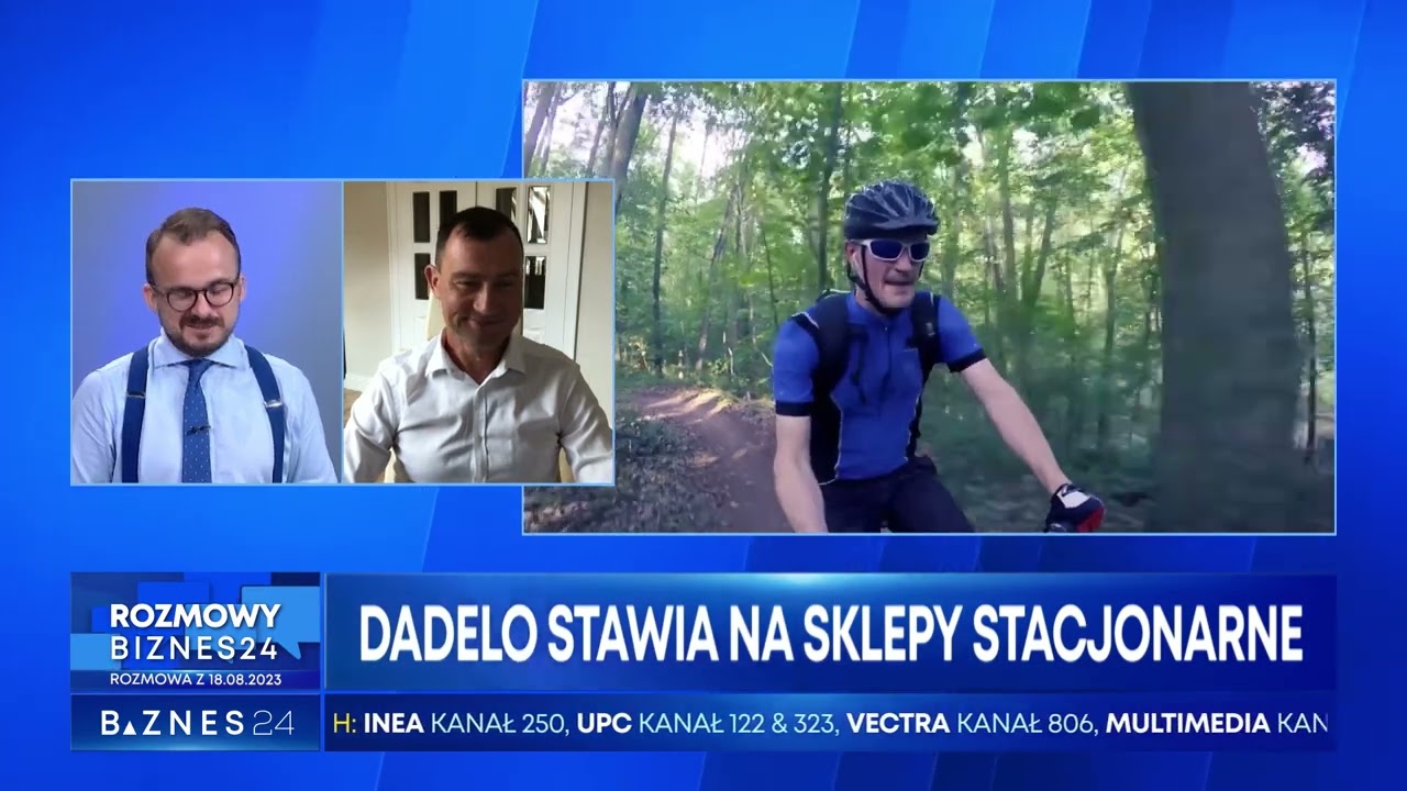 Rowerowy biznes na GPW - Ryszard Zawieruszyński, prezes Dadelo, w BIZNES24
