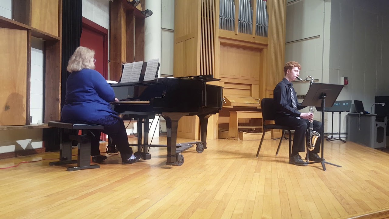 Matt Makuc Two Russian Pieces for Bass Clarinet- Voxman