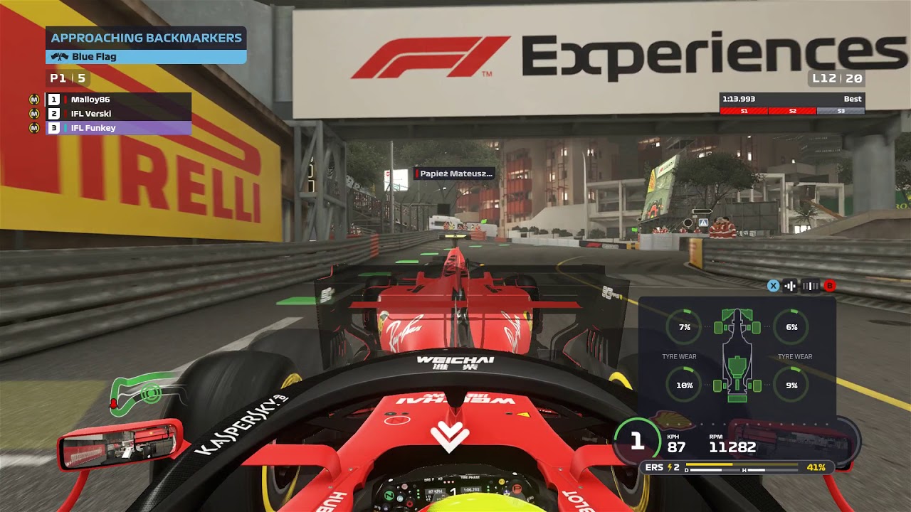 F1 2019 Gameplay Monaco - Night race with dirty driver  [#Malloy86]