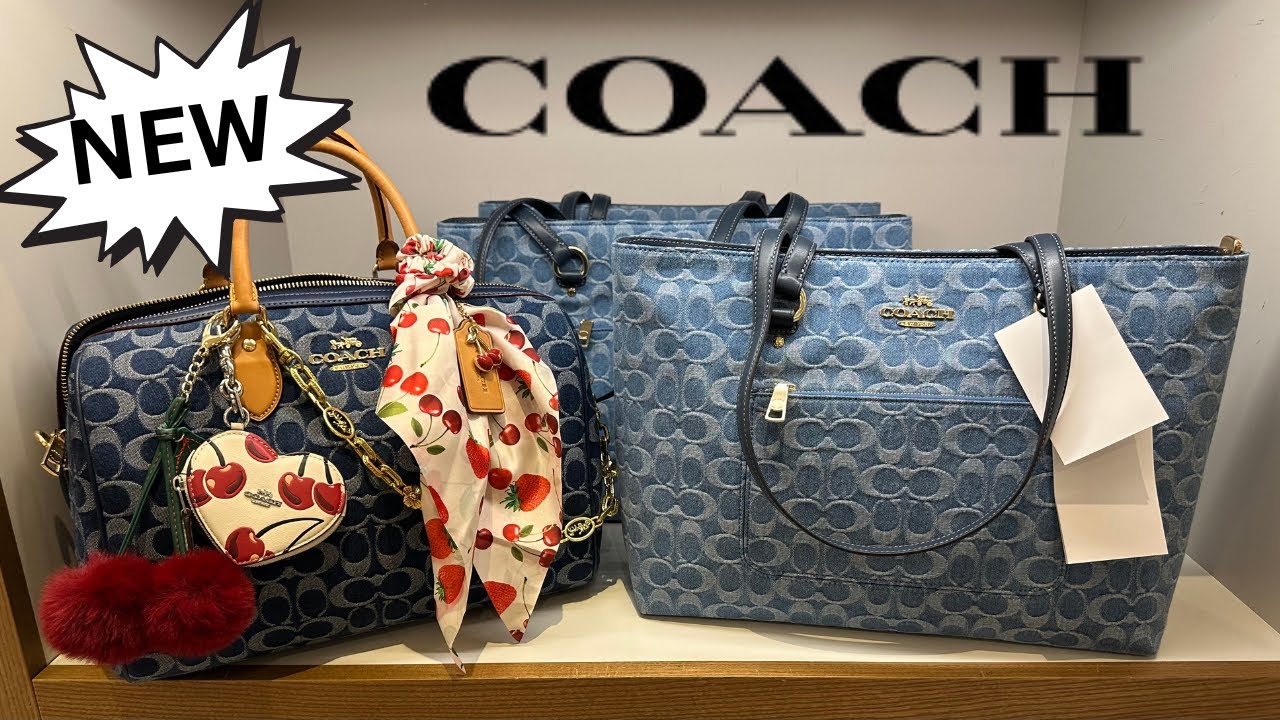 🩵New Coach Denim Collection 2026🩵 What’s In Stores | “Then & Now” 