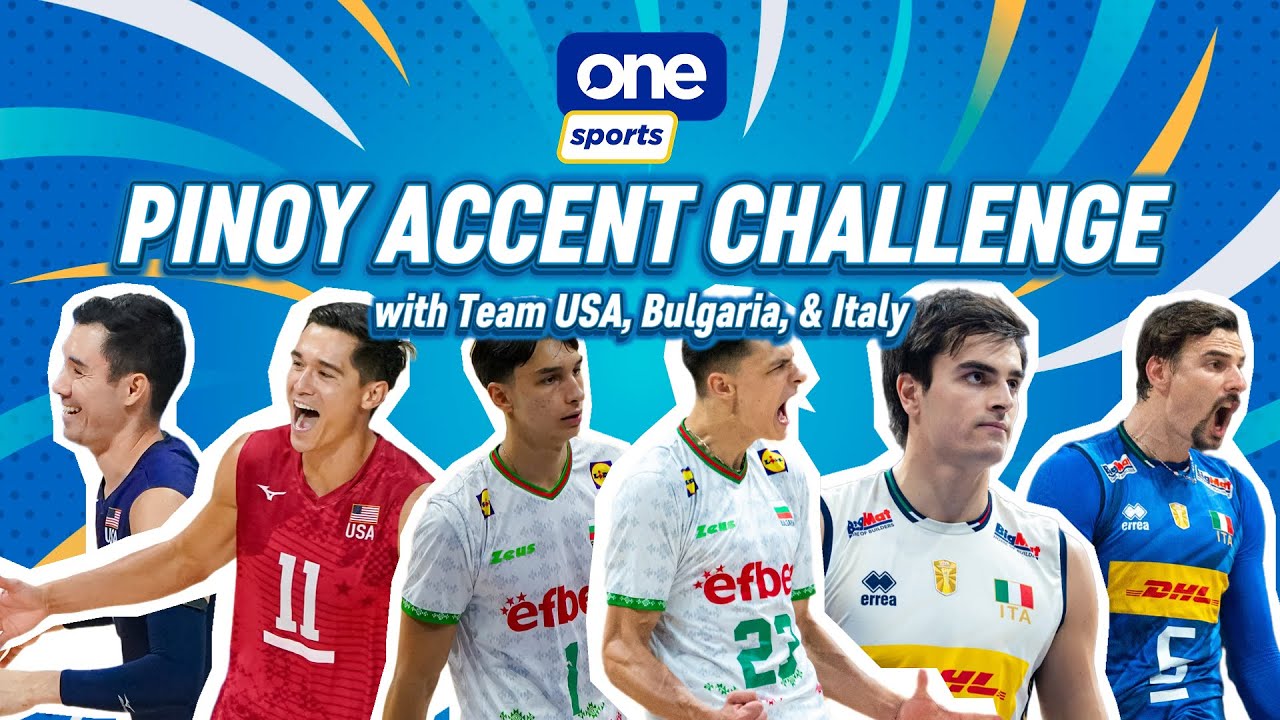 Pinoy accent challenge with Team USA, Bulgaria, and Italy | #OSTimeout