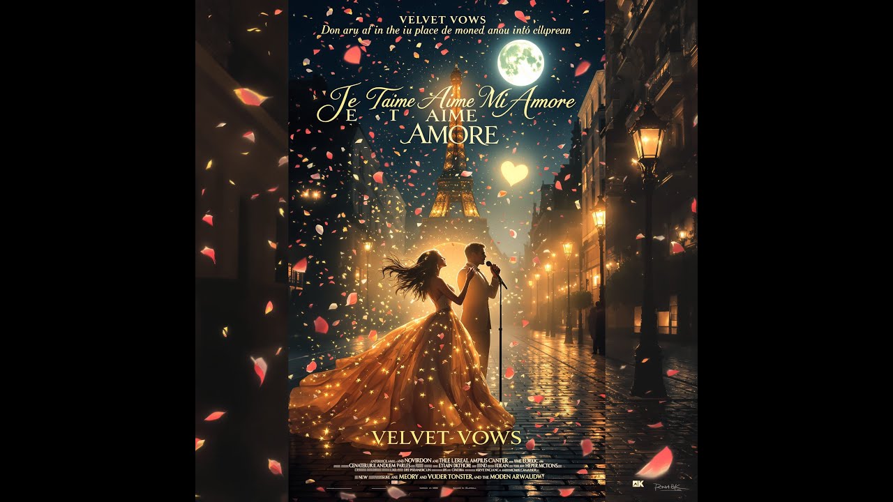 &ldquo;Je T&rsquo;Aime Mi Amore &mdash;  French Cinematic Love Song&rdquo;(Sultry Romantic Ballad  Round Infinity Series)