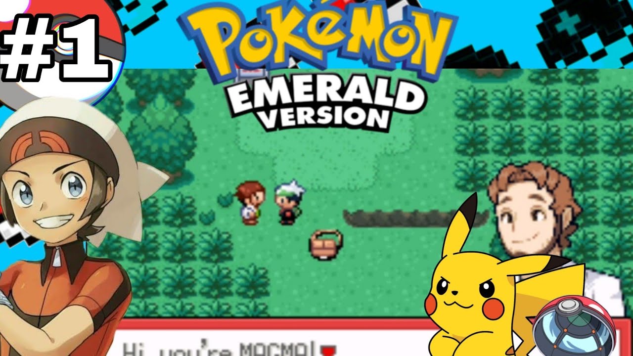 The new journey begins (episode-1) Pokemon Blazing Emerald.