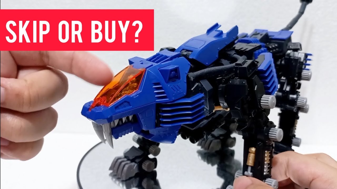 Before You Buy: Zoids Shield Liger Marking Plus Ver. HMM Review