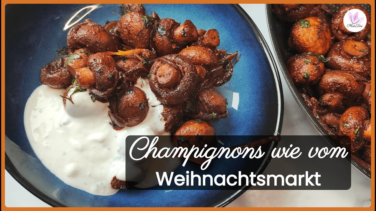 Champignons wie vom Weihnachtsmarkt 🍄✨