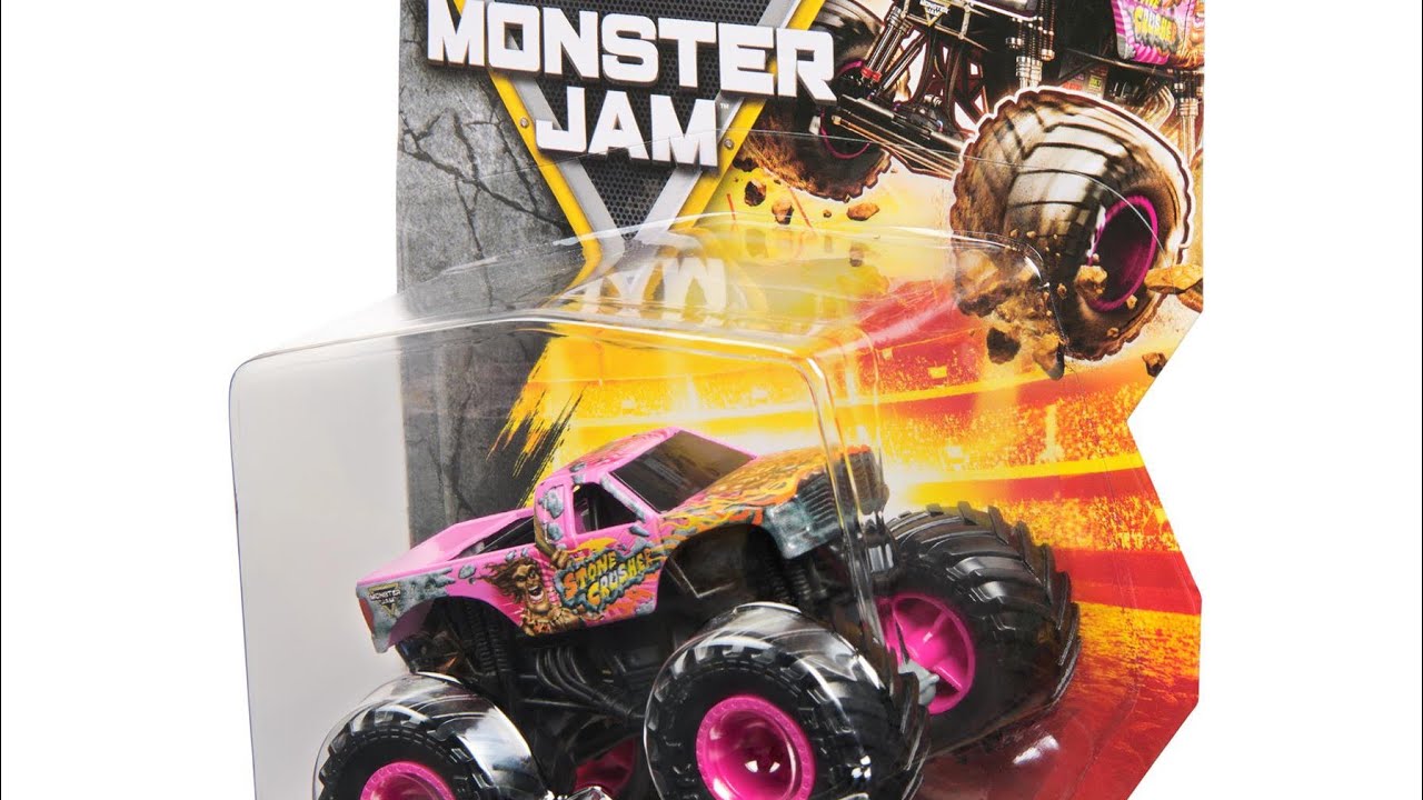 El Unboxing del día de Reyes Magos Monster Jam Stone Crusher Rosa 🩷 Parte 4 