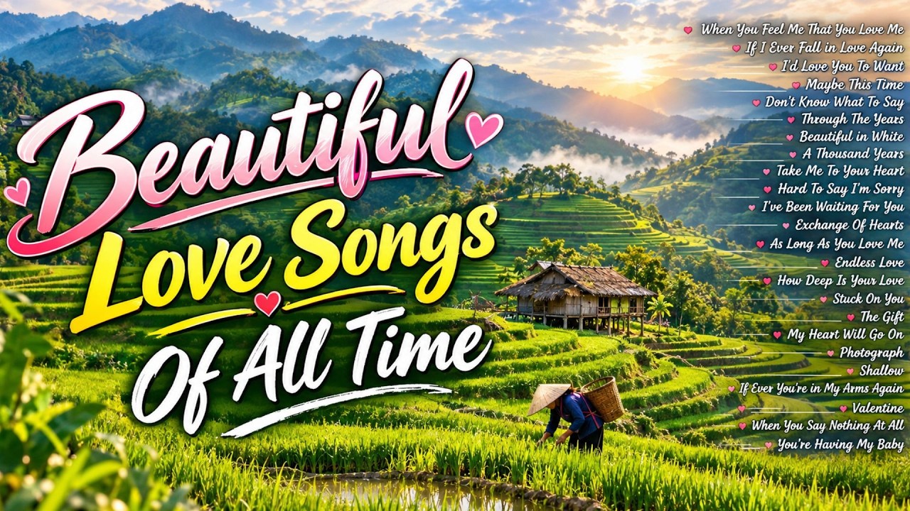 💕 Greatest Romantic Love Songs 70s 80s 90s 🌹Best Old Love Songs of All Time 🎶Timeless Hits