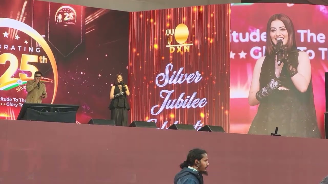 Akshara Singh at 25 year celebration of DXN company #Aksharasingh #viralvideos 