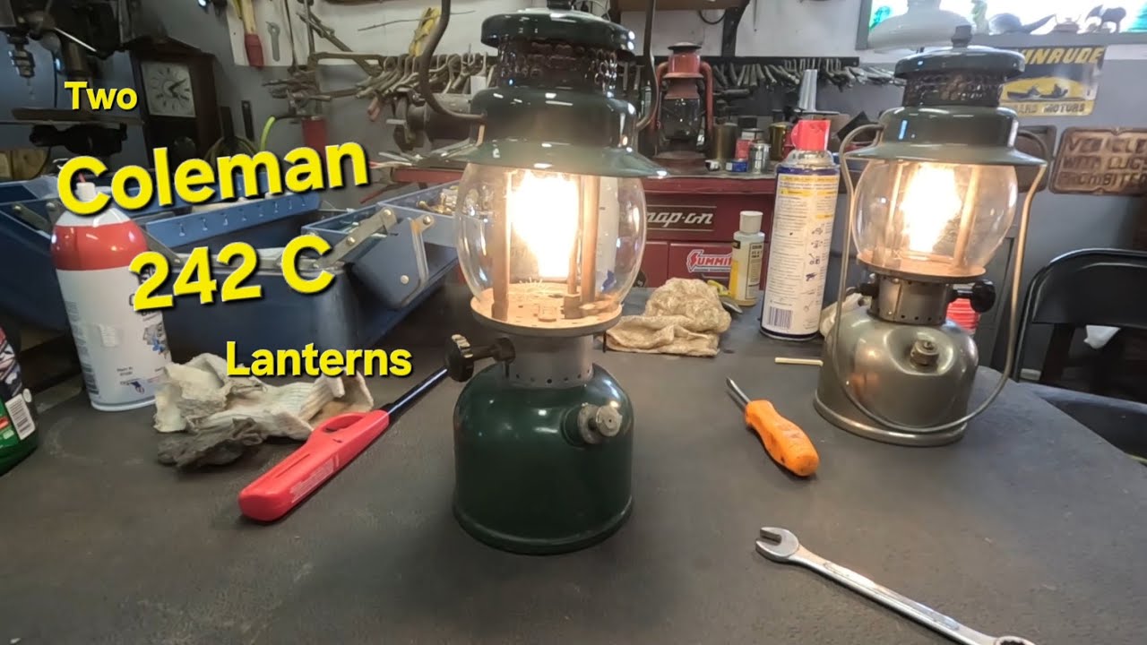 Я купил фонарь Coleman 242 C. Посмотрим, будет ли он работать!