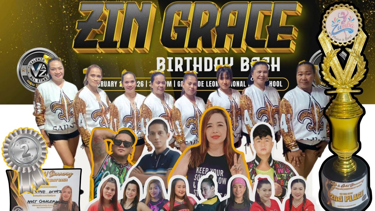 DIVINE DIVA'Z ON THE SPOT CONT. PROFFESIONAL CATEGORY (2ND PLACER).🏆 V-ALLSTARZ ZIN GRACE BDAYBASH. 