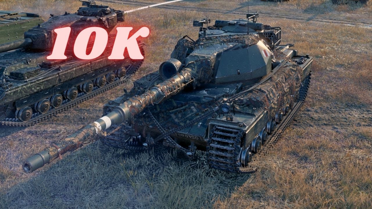 S. Conqueror 10K Damage 7 Kills  - World of Tanks #wot