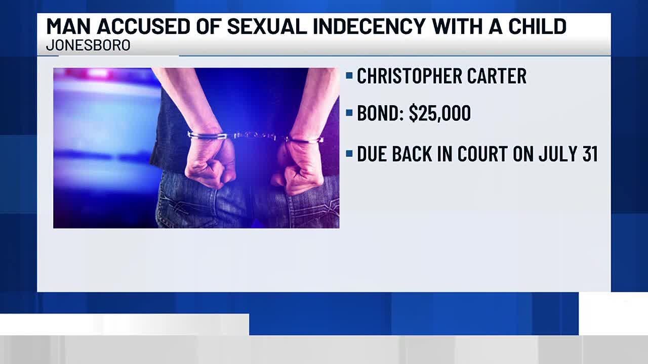 Man accused of sexual indecency with a child