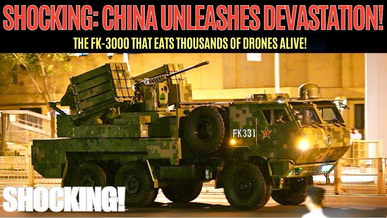 China’s FK-3000 Shocker! : Next-Gen Anti-Drone Shield Revealed!
