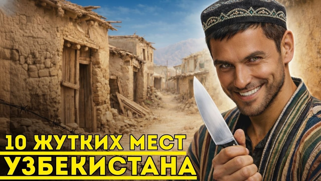 БЕЗУМНАЯ СТОРОНА УЗБЕКИСТАНА.: ТОП 10 МЕСТ  где ВЫ не ВЫЖИВЕТЕ !!!
