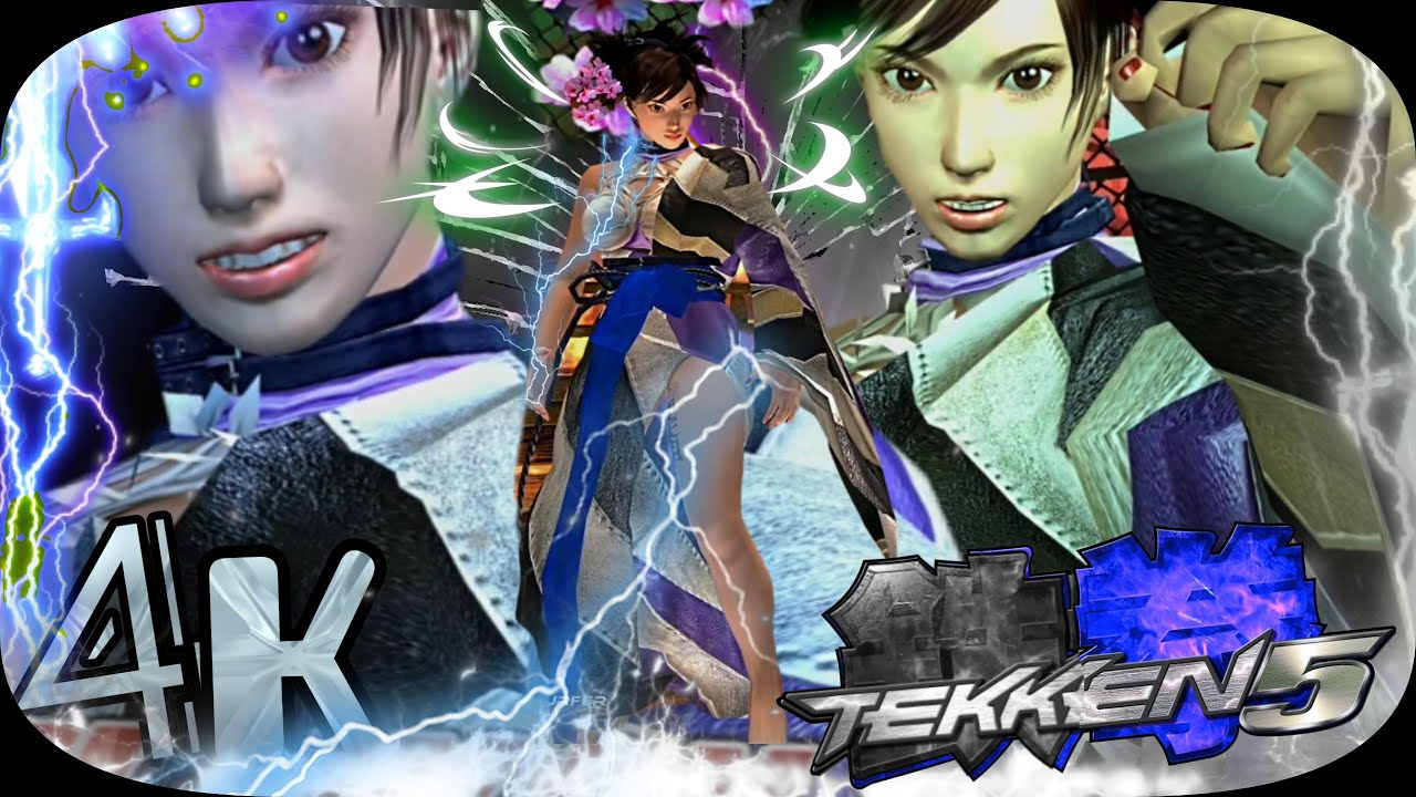 Аска (выкройка костюма Рейны) Ultra Hard Tekken 5 Remastered UHD 4K 60 FPS