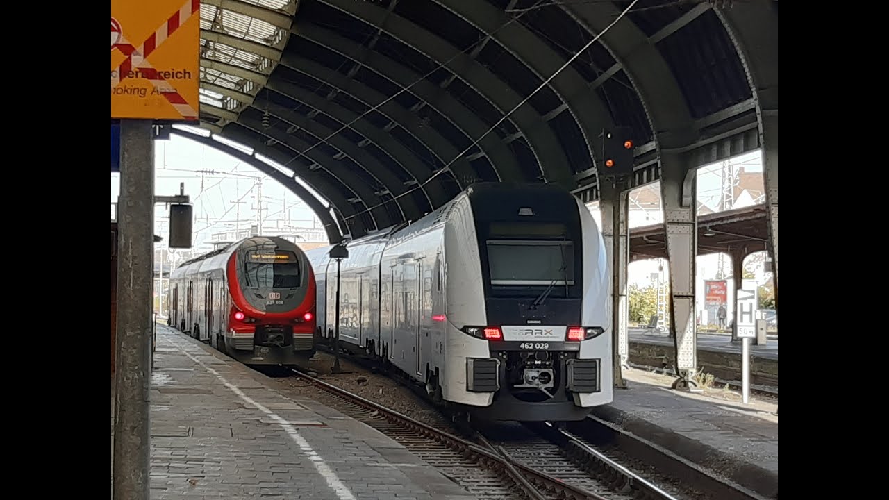 Hagen Hauptbahnhof mit ICE und co.
