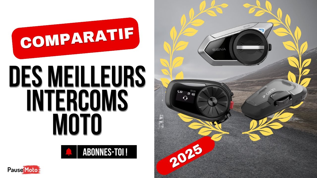 Quel est le meilleur intercom moto pour 2025 ? Comparatif & Avis