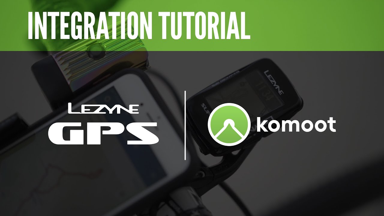 Lezyne GPS | Komoot Integration Tutorial Video