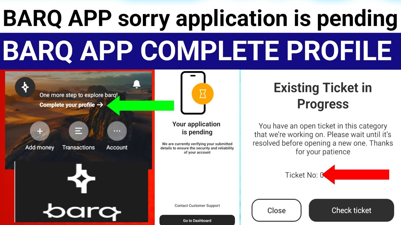 🔴 Barq App Application Pending & Complete Profile Required &ndash; Full Update Guide