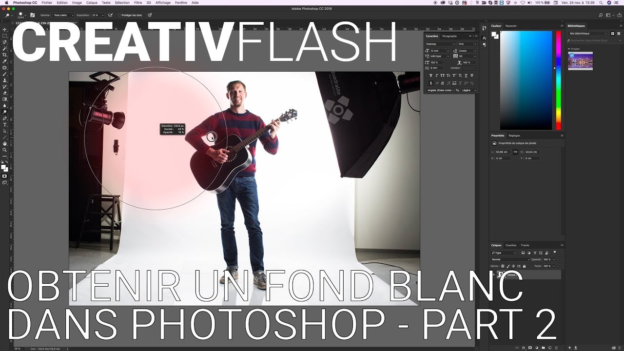 CREATIVFLASH - Obtenir un fond blanc dans Photoshop - Part 2