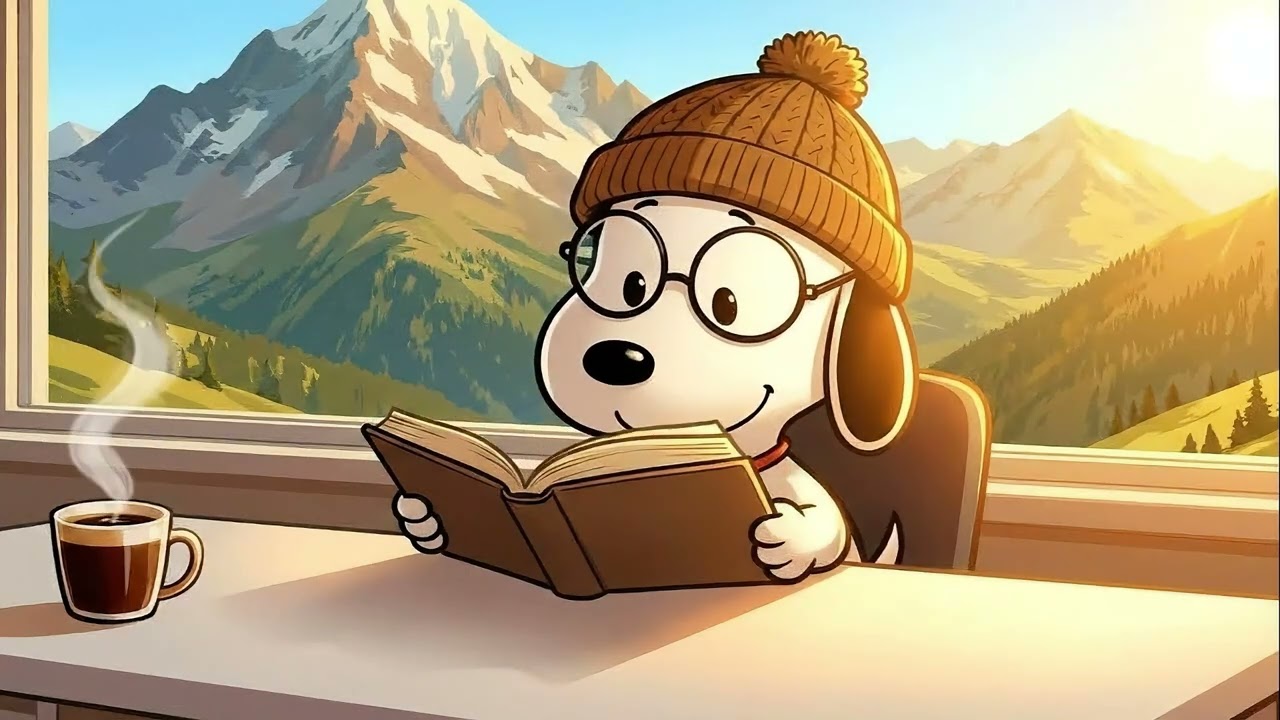 Springtime Snoopy 🌸 Cozy Lofi Beats for Study & Relax