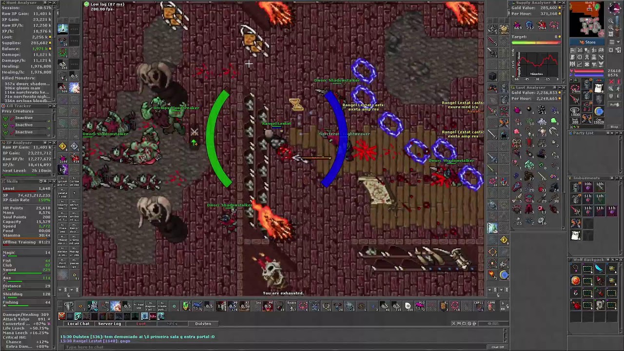 Tibia - Ek 2700 Top Ek Global - Bom Dia Amigões!!!! 4  Essencias Hoje