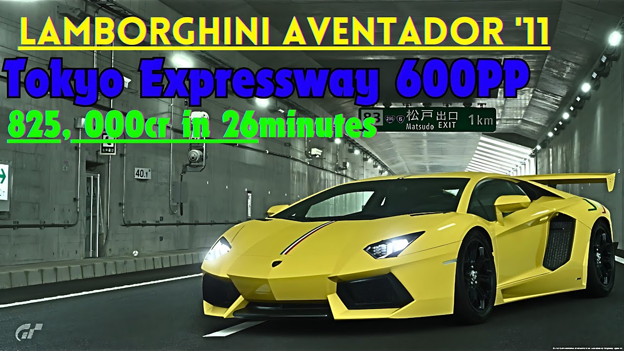 GT7|Lamborghini Aventador '11|WTC 600PP Tune|V1.67