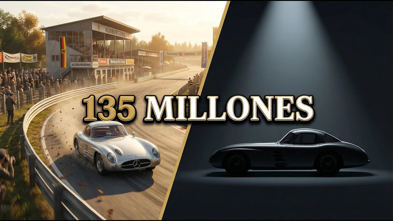 The World’s Most Expensive Car: Mercedes 300 SLR Uhlenhaut Coupé (€135 Million) | 1955 Legend