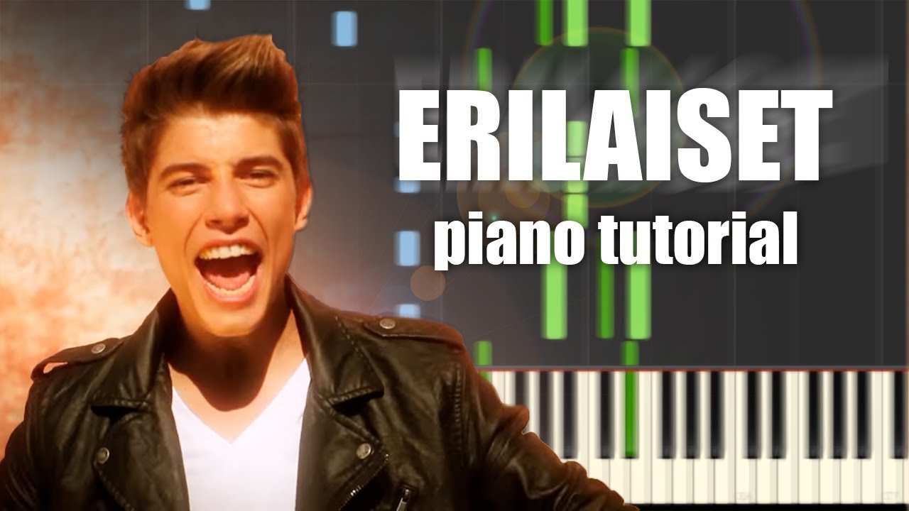 Robin - Erilaiset | PIANO TUTORIAL